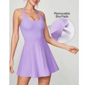 Purple tennis dress